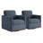 Benten Wide Swivel Arm Chair-165201072