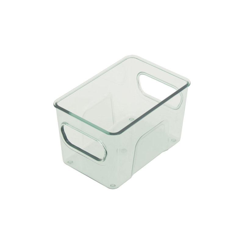 Copco Plastic Storage Bin, 3.54" H x 3.86" W x 4.75" D, Green