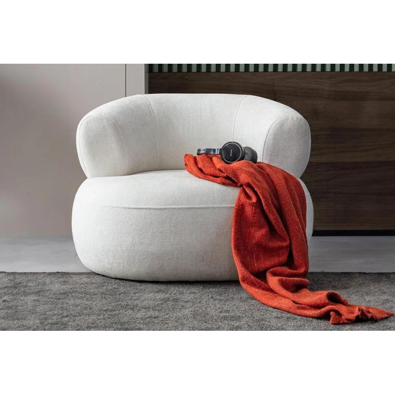 Fauteuil à oreilles, Blanc