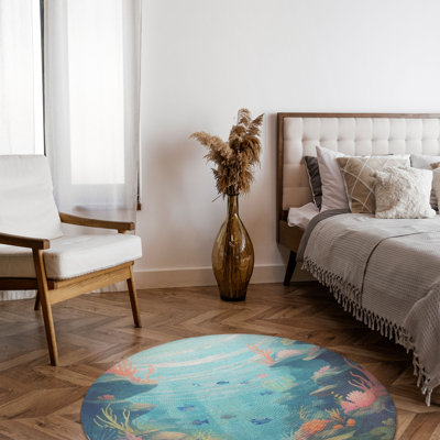 Tapis tressé Deep Sea Treasures