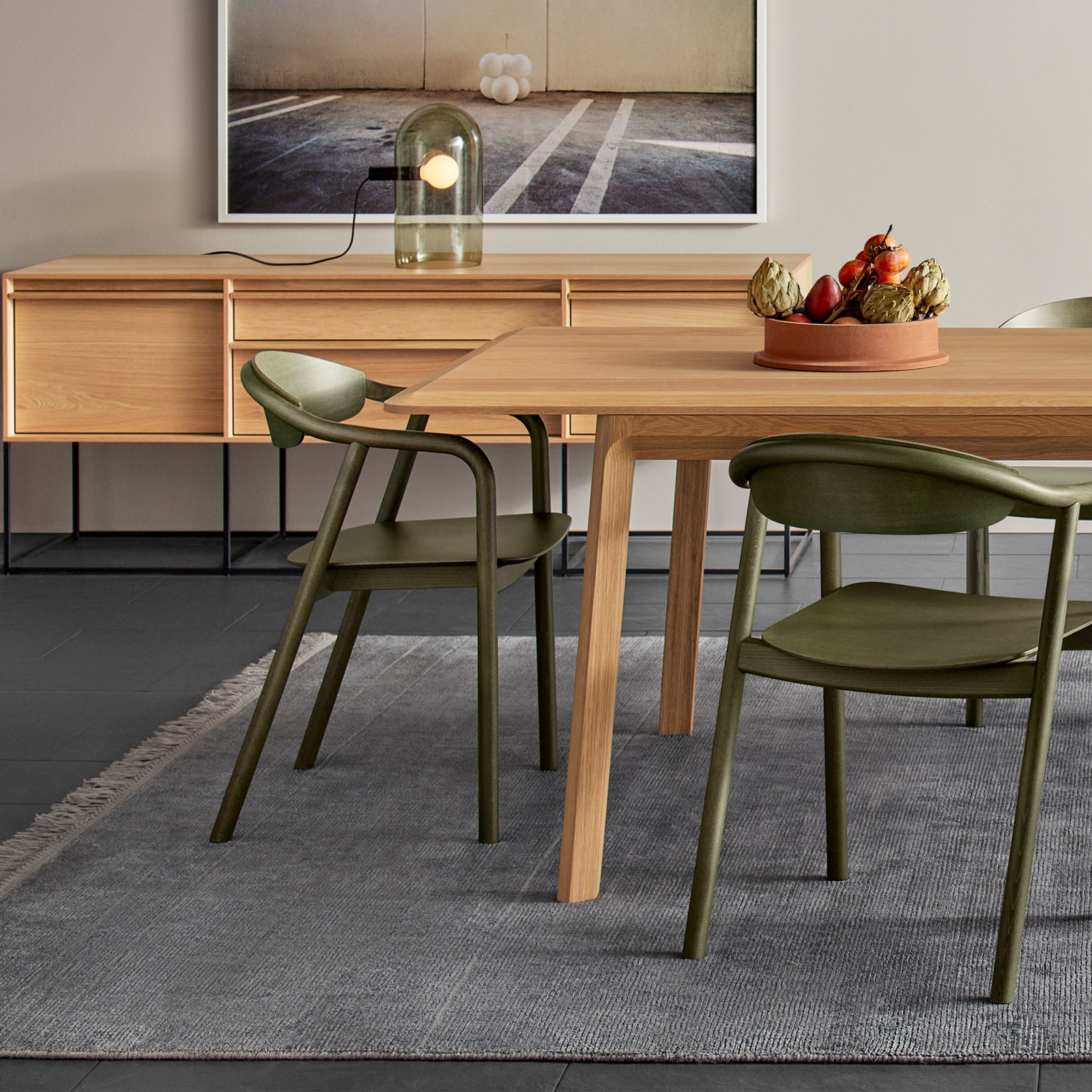 Dibs Dining Armchair, Green