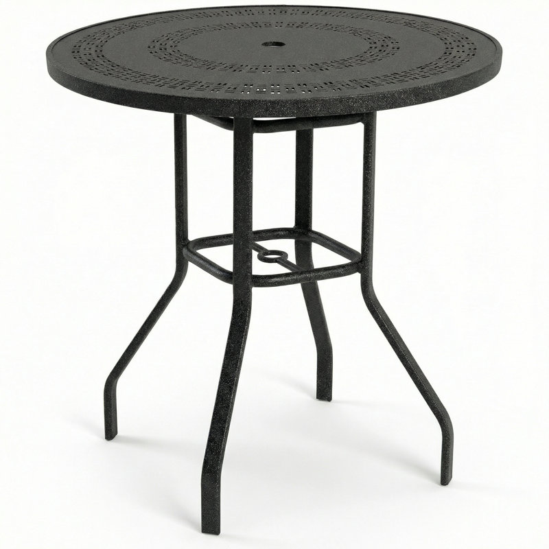Table de bar ronde Windward Mayan, Granite