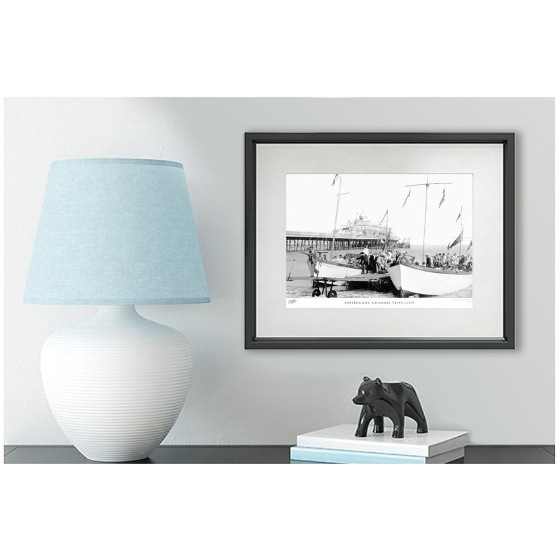 Eastbourne, Channel Trips C1955 by Francis Frith - Single Picture Frame Print, 28cm H x 36cm W x 2.3cm D