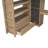 Wood Full Size Loft Bed with Built-in Wardrobe, Desk, Storage Shelves and Drawers-1471806000