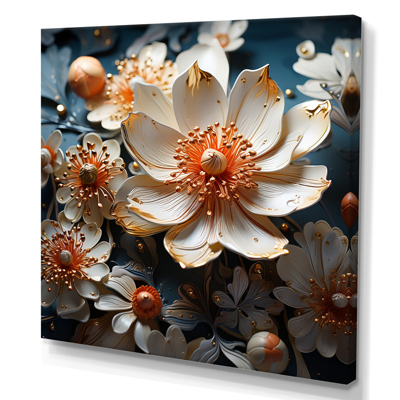 Impression sur toile Buttercups Emotion Sunshine I - Buttercups, Toile tendue, H 36 po x l 36 po