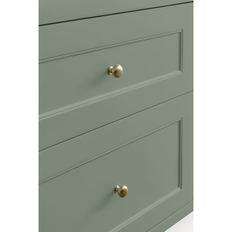 Breckenridge 72'' W Double Vanity, Charcoal Soapstone, Smokey Celadon, 8" Widespread