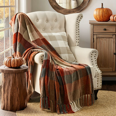 Soft Chenille Throw Blanket