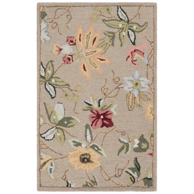 Chelsea Hand Hooked Wool Floral Rug