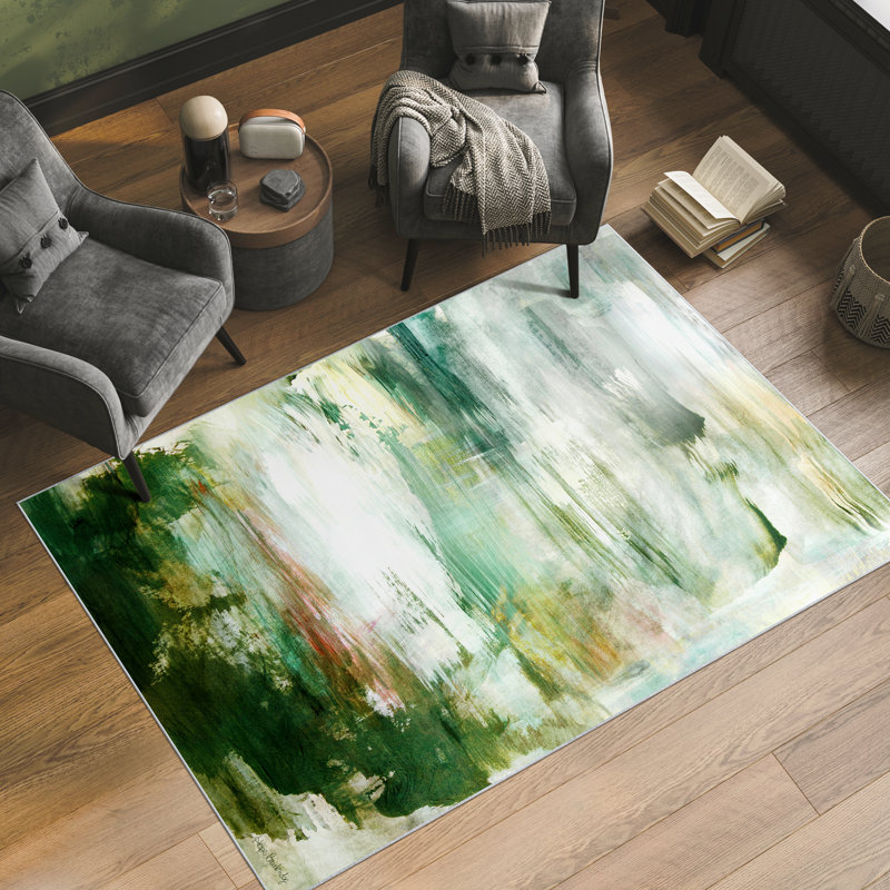 Tapis rectangulaire Dree avec envers antidérapant, Rectangle 5 pi x 7 pi 6 po