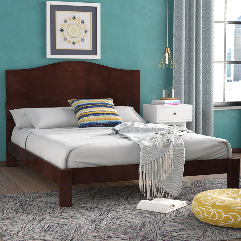 Dejon Solid Wood Platform Bed, Twin