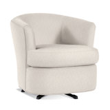 Swivel Barrel Chair