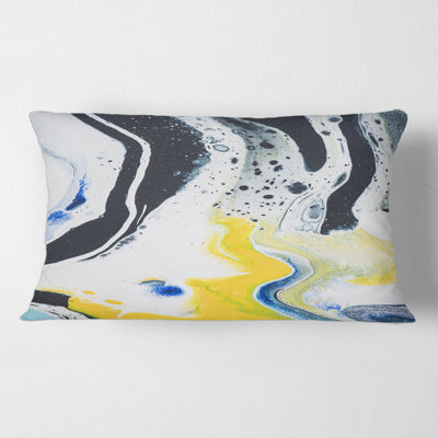 Abstract Throw Pillow