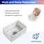 30'' L Single Bowl Fireclay Kitchen Sink
