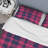 Pink Checked Tartan - Abstract Duvet Cover Set - Microfiber Polyester-28856750