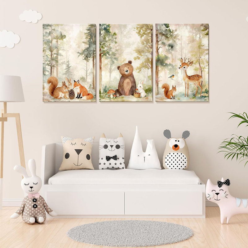 3 Piece Wrapped Canvas Print