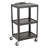 Laptop Caddy Utility Cart with 3 Shelves and Casters