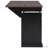 Kitchen Storage Cart on 4 Wheels with 4 Door Shelves and Drop Leaf-457905505
