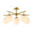 Bathesda Iron Semi Flush Mount-1987449563
