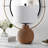 Lucas Barbery 24" Brown Table Lamp