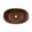 20" Bath Tub Vessel Hammered Copper Sink