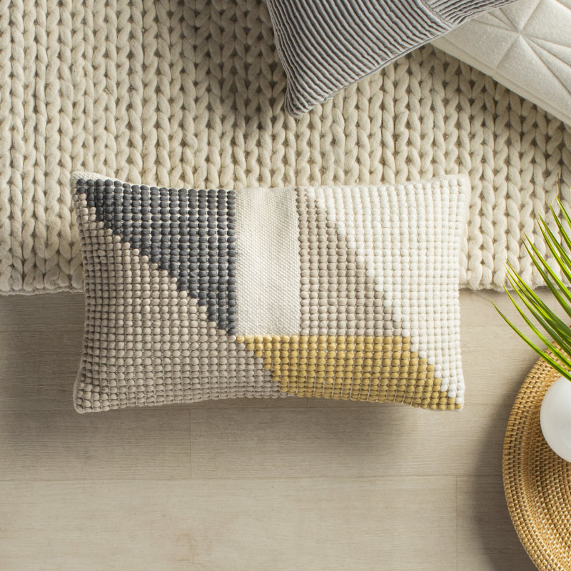 Outdoor Rectangular Pillow Cover & Insert, Polyester/PolyFill