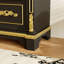 Garde-manger décoratif avec tablettes ouvertes et tiroirs décoratifs H 76,6 po