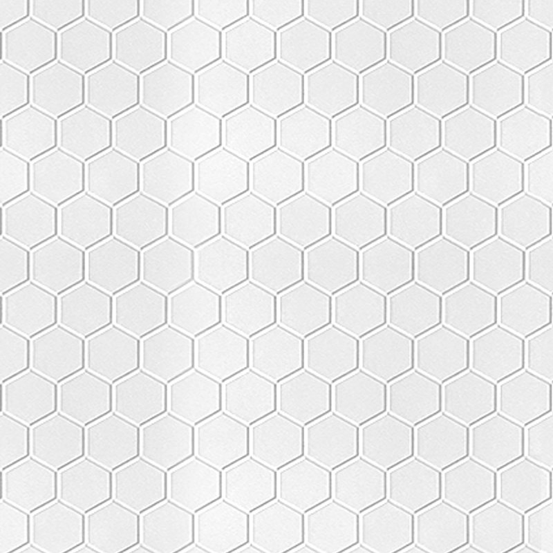 Hex MirroFlex 4 pi x 8 pi Panneaux muraux 3D en PVC Glue Up 160 pieds carrés