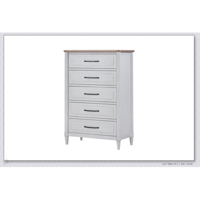 Petite commode compacte pour adolescent avec ciment moderne et finition sable, beaucoup de rangement pour les chambres et les chambres d'amis