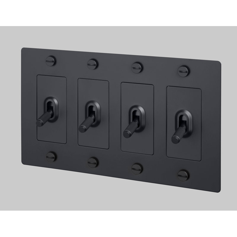 4G Toggle / Cross / Without Logo, Black