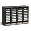 Organisateur de documents avec 36 compartiments, tablettes réglables et fabrication en bois durable pour une gestion efficace des documents de bureau, de maison ou de classe.-1961849220