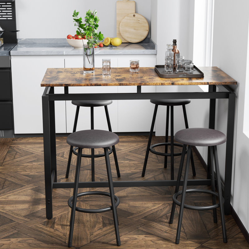 Meuble de cuisine rustique brun - 5 repas, style brun, fabrication
