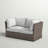 Almyra Fully Assembled 66'' Wide Outdoor Wicker Loveseat with Cushions-2115349741