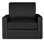 Ophelia Leather Swivel Armchair