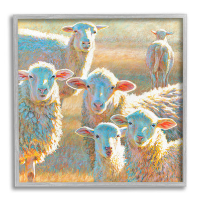 Art de giclée moderne par des animaux de la ferme par Rita Kirkman