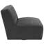 Chaise pivotante rembourrée sans accoudoirs -1653473434