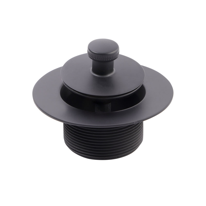 Bouchon de bonde SUPPLYGIANT Lift and Turn, ensemble de bonde 1-1 / 2, finition noir mat, Noir mat