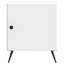 43cm W Manufactured Wood Bedside Table-403017451