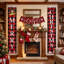 Merry Christmas Porch Banner