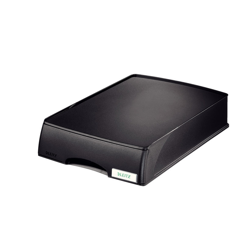 Plastic Paper Organiser, Black