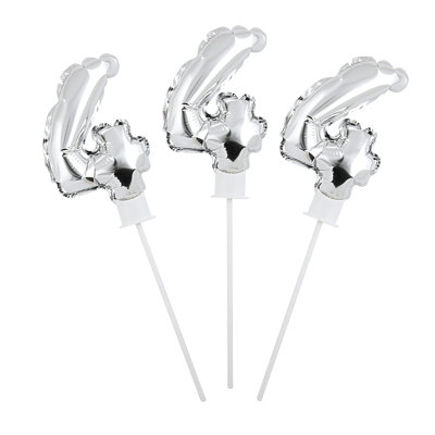 6 ballons en mylar 6 "Fun Express