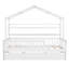Lit simple en bois avec lit gigogne et lit pour enfant