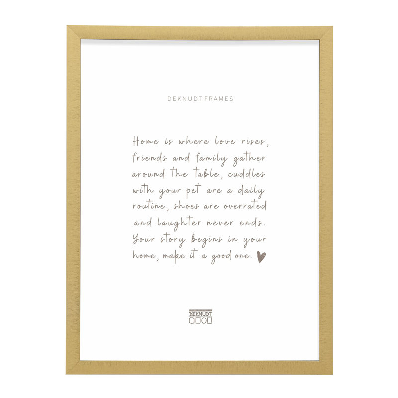 Gold Picture Frame, 30 x 45cm