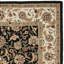 Tapis vert / noir en laine crocheté à la main Helena-1924674694