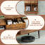 Table basse à plateau relevable, multifonction 4-en-1 et grande table basse avec rangement-1572812860