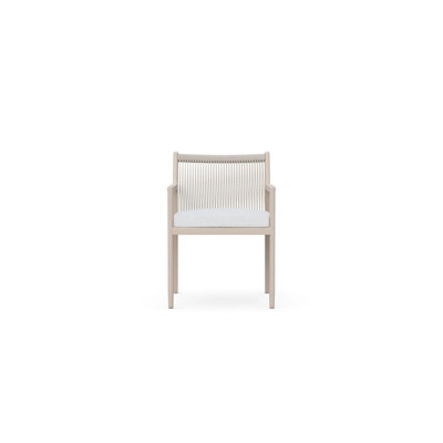 Madeira Dining Chair Bronze + Fawn Cushion