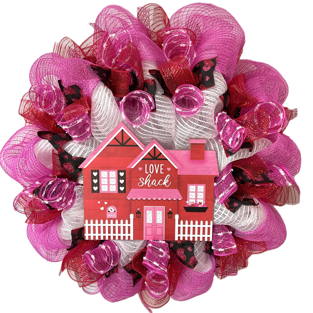 Valentine's Day Wreath Love Shack The Holiday Aisle®