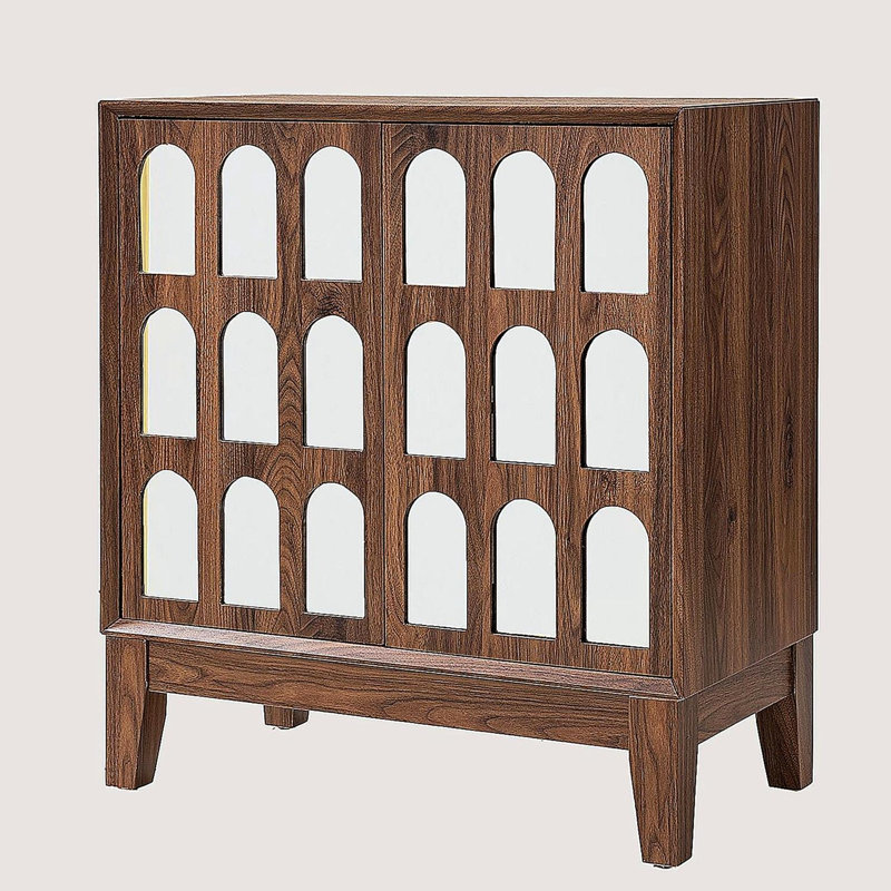 Double Door Cabinet, Walnut