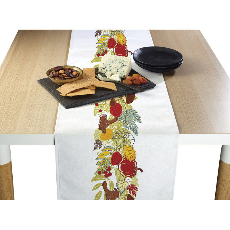 SkeltinCleveland Autumn Border Table Runner, 72" L x 12" W