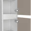 Solution de rangement murale moderne pour deux pièces Nettleton