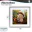 «Bunny with Carrot Garden», reproduction encadrée sous verre, design par Lucia Heffernan-318282808-318282807